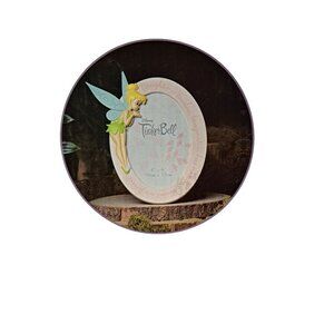 DISNEY 3D Tinker Bell 4x6” Oval Photo Frame Original Packaging